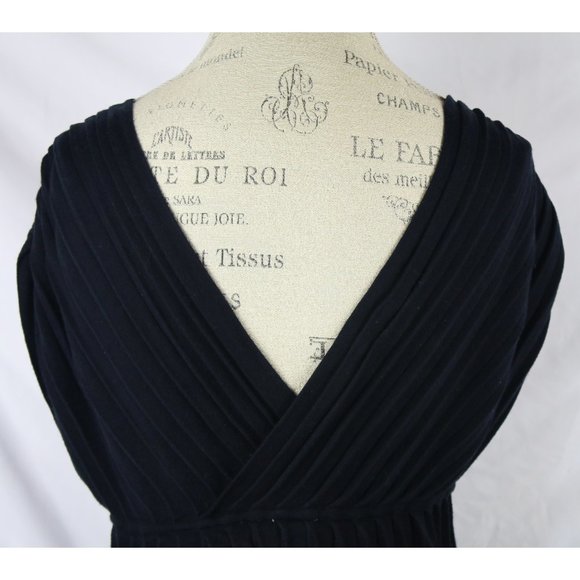 Anthropologie Yellow Bird Black Sweater V-neck - Picture 7 of 8